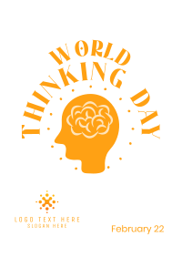 Thinking Day Silhouette Flyer