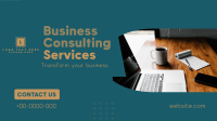 Generic Business Consultation Facebook Event Cover Design