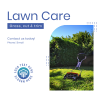 Lawn Mower Linkedin Post Design