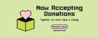 Pixel Donate Now Facebook Cover