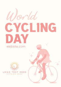 Cycling Day Poster