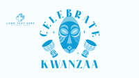 Kwanzaa African Mask  Facebook Event Cover