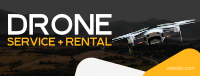 Drone Service Facebook Cover