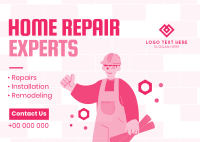 Home Repair Experts Postcard