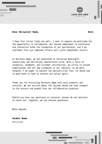 Futuristic Letterhead example 3