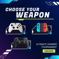 Choose your weapon Instagram Post Image Preview