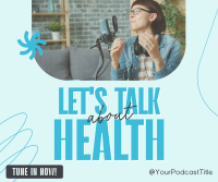 Health Wellness Podcast Facebook Post