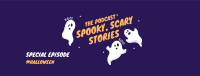 Halloween Special Podcast Facebook Cover Design