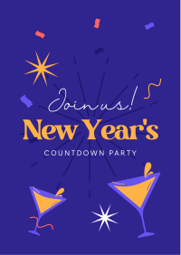 New Year Countdown Flyer