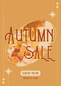 Shop Autumn Sale Poster