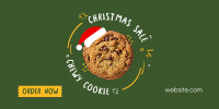 Chewy Cookie for Christmas Twitter Post