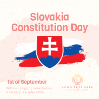 Slovakia Constitution Day Linkedin Post