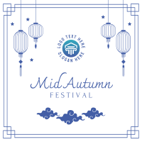 Mid Autumn Festival Lanterns Instagram Post