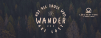 Wanderer Facebook Cover