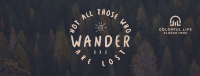 Wanderer Facebook Cover Image Preview