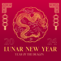 Pendant Lunar New Year Instagram Post