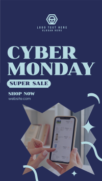 Cyber Super Sale Instagram Story