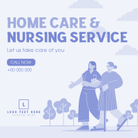 Homecare Service Instagram Post