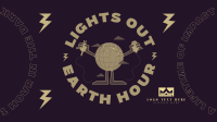 Earth Hour Lights Out Animation