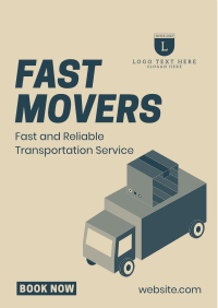 Fast Movers Service Flyer