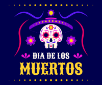 Dia De Los Muertos Facebook Post