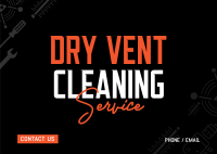 Dryer Cleaner Postcard