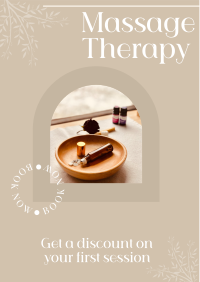 Massage Treatment Flyer