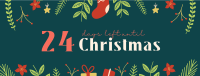 Countdown To Christmas Facebook Cover