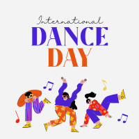 Groovy Dance Day Instagram Post
