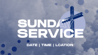 Textured Sunday Service Video Design