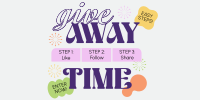 Simple Giveaway Steps Twitter Post