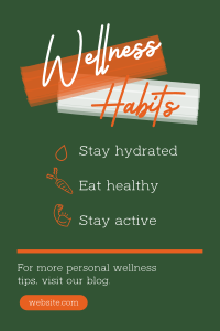 Carrots for Wellness Pinterest Pin Design