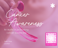 Cancer Awareness Event Facebook Post