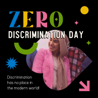 Zero Discrimination Diversity Linkedin Post