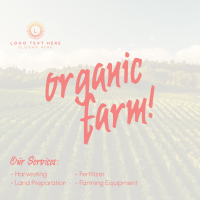 Organic Agriculture Instagram Post