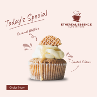 Weekly Special Cupcake Instagram Post Design