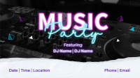 Live Music Party Animation