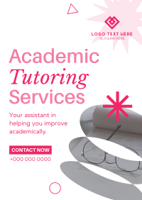 Academic Tutoring Service Poster