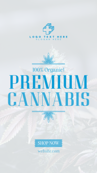 High Quality Cannabis TikTok Video Design