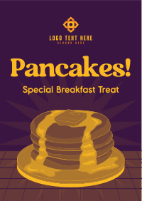 Retro Pancake Breakfast Flyer