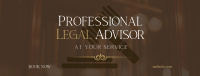 Legal Advisor At Your Service Facebook Cover