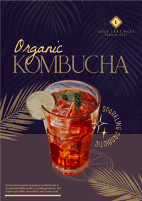Organic Kombucha Poster