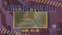 Women's Equality Rally Animation Design