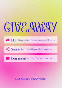 Wispy Radiant Giveaway Poster