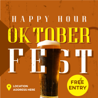 Oktober Free Instagram Post Design