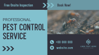 Professional Pest Control Facebook Event Cover