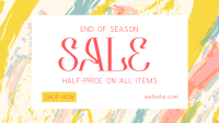 Abstract Sale Facebook Event Cover