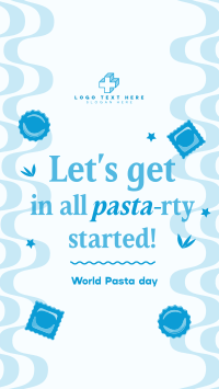 World Pasta Greeting Instagram Reel Image Preview