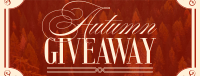 Autumn Giveaway Facebook Cover