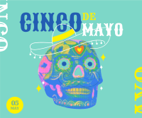 Skull De Mayo Facebook Post